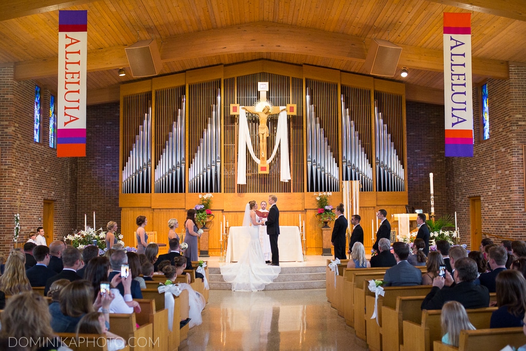 Saint Francis Borgia Catholic Church Cedarburg Wedding