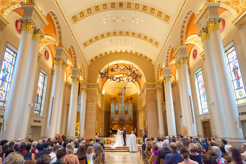 Cathedral of St. John the Evangelist Milwaukee Wedding 