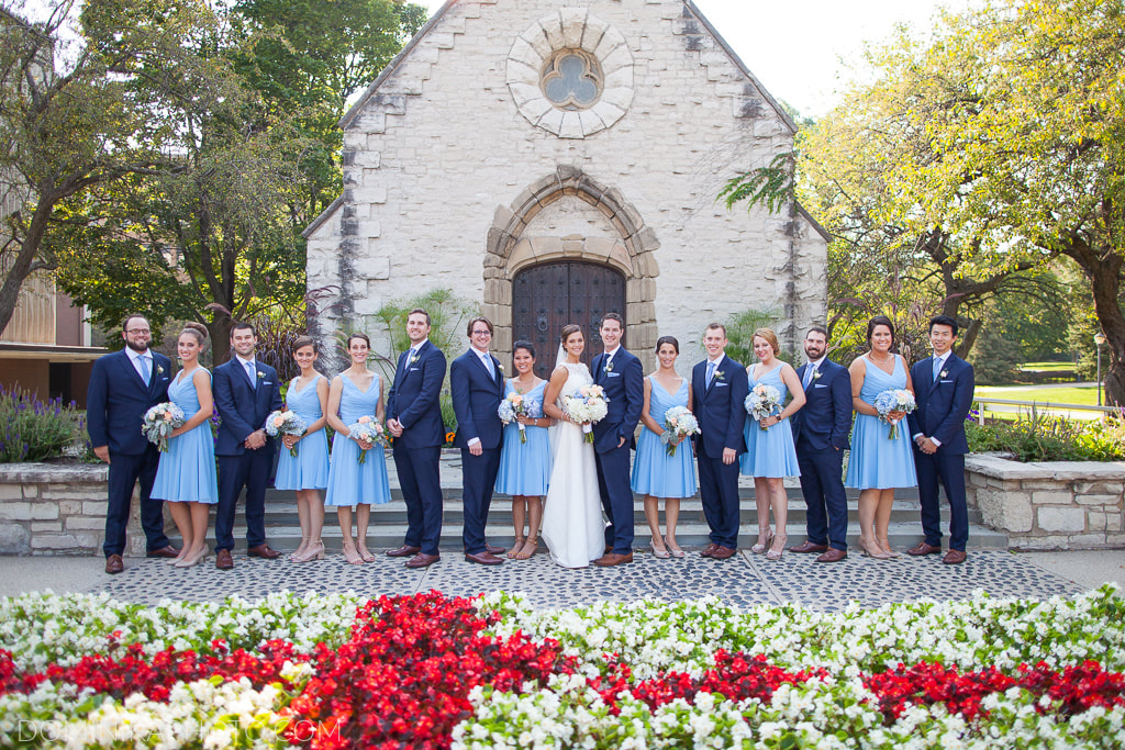 Marquette University Joan of Arc Chapel Wedding Photos